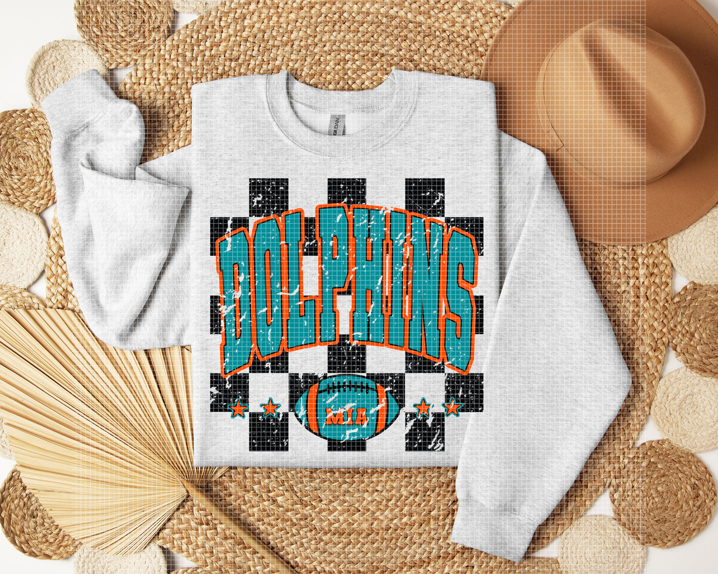 Checkered Team Graphic Tee