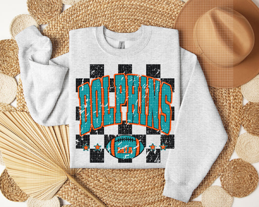 Checkered Team Graphic Tee