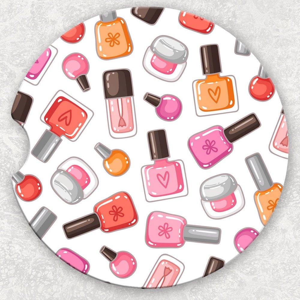 Car Coaster Set - Nail Polish