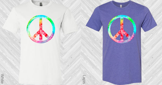 Neon Peace Sign Graphic Tee Graphic Tee