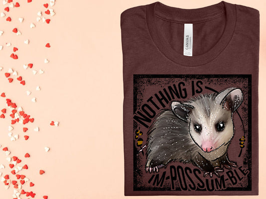 Nothing Is Impossumble Graphic Tee Graphic Tee
