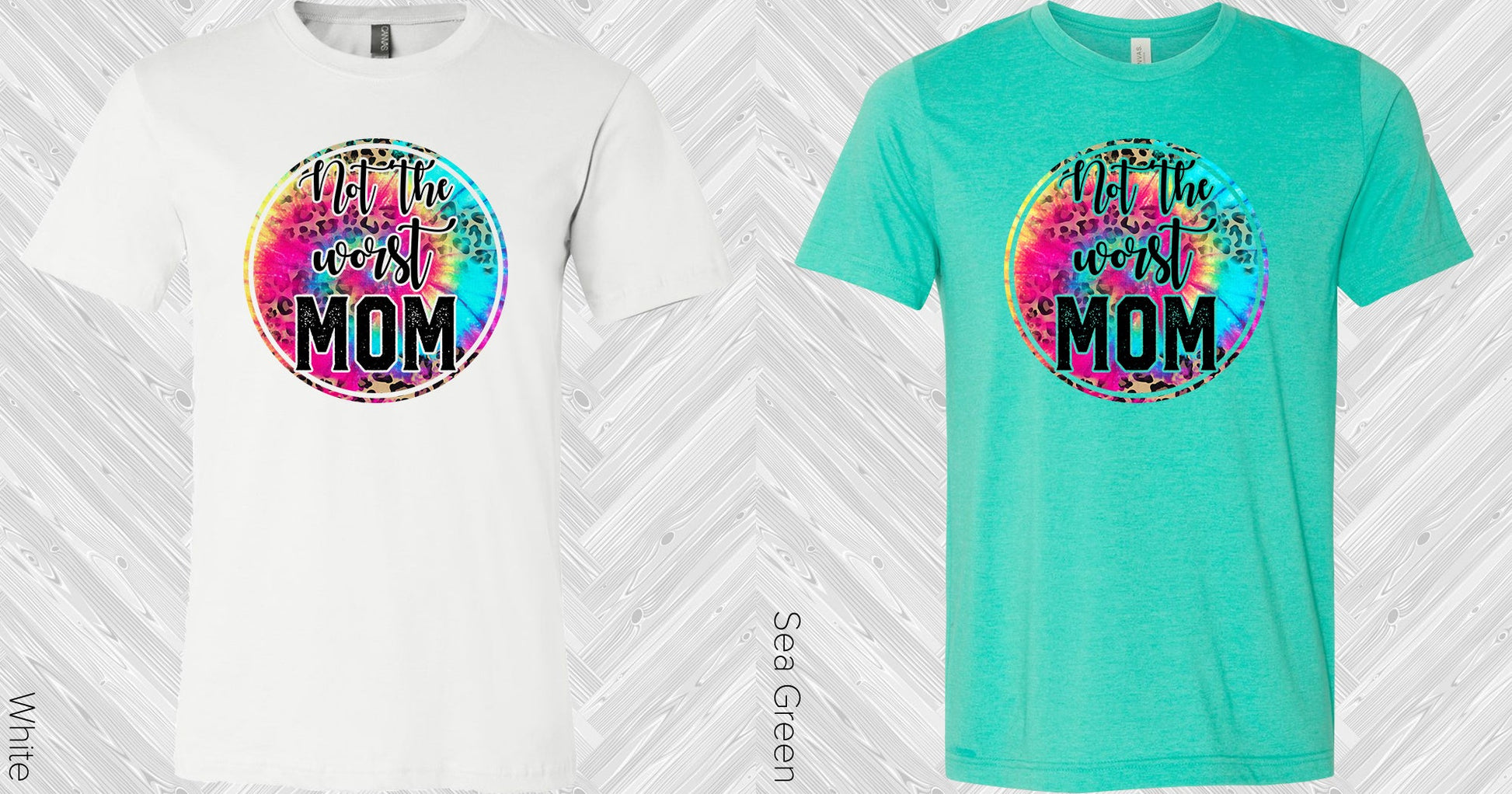 Not The Worst Mom Graphic Tee Graphic Tee