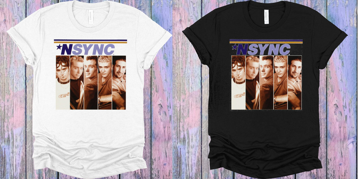 Nsync Cover Graphic Tee Graphic Tee
