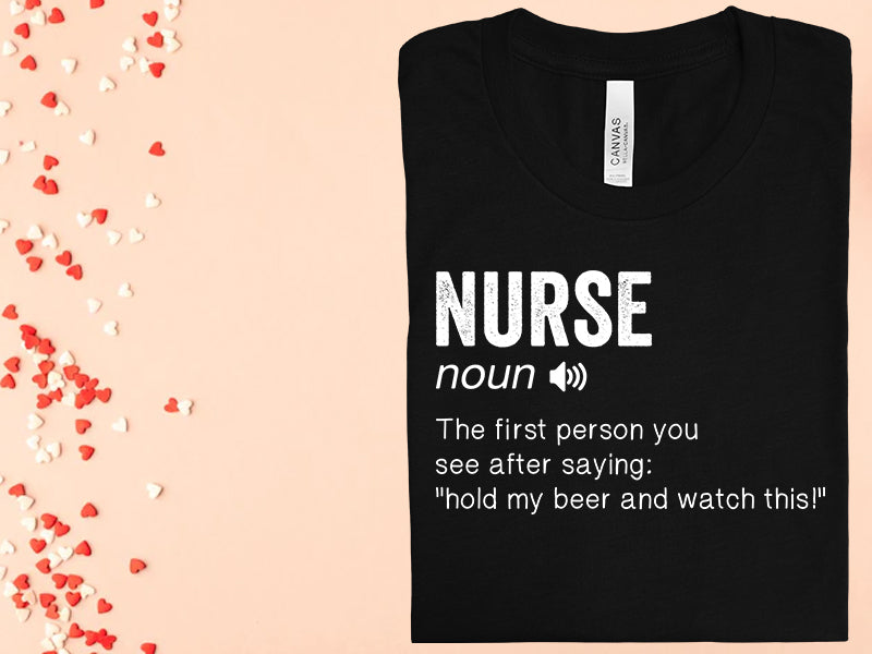 Nurse Definition Graphic Tee Graphic Tee