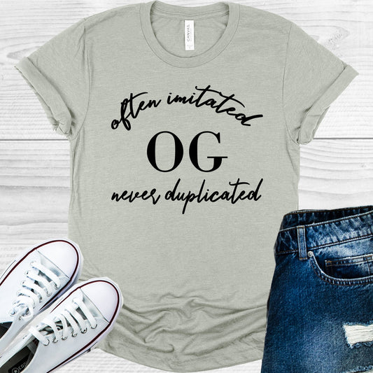 Og Often Imitated Never Duplicated Graphic Tee Graphic Tee