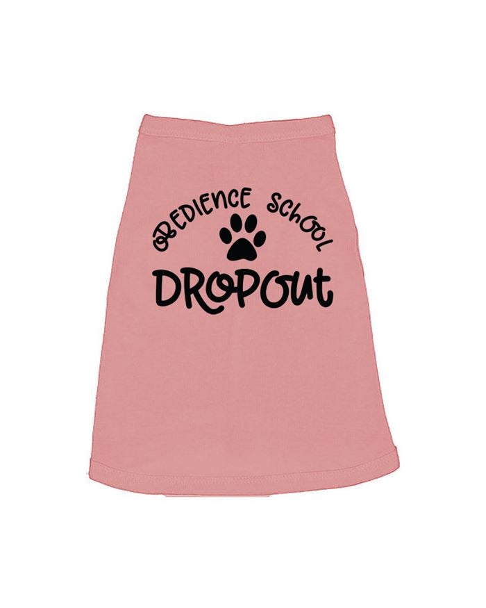 Obedience School Dropout Dog Shirt