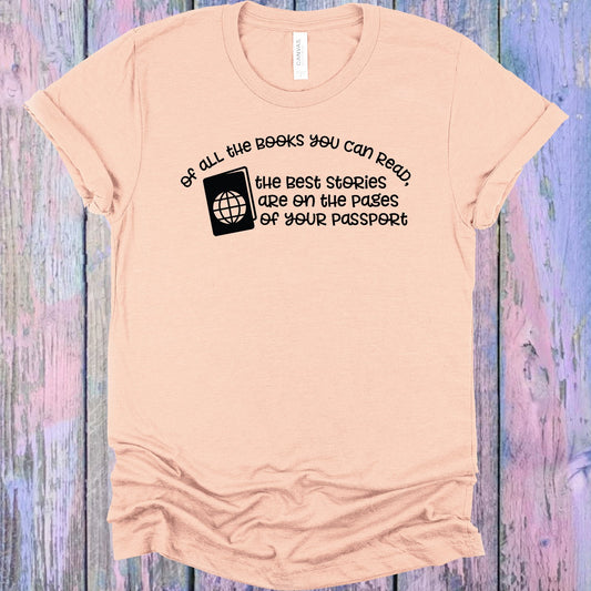 Of All The Books You Can Read Graphic Tee Graphic Tee