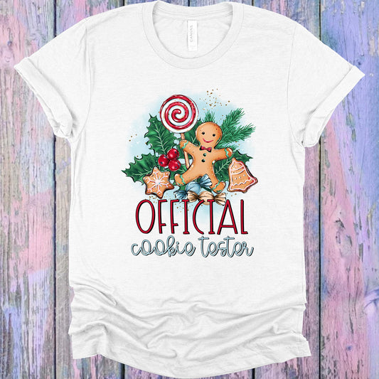 Official Cookie Tester Graphic Tee Graphic Tee