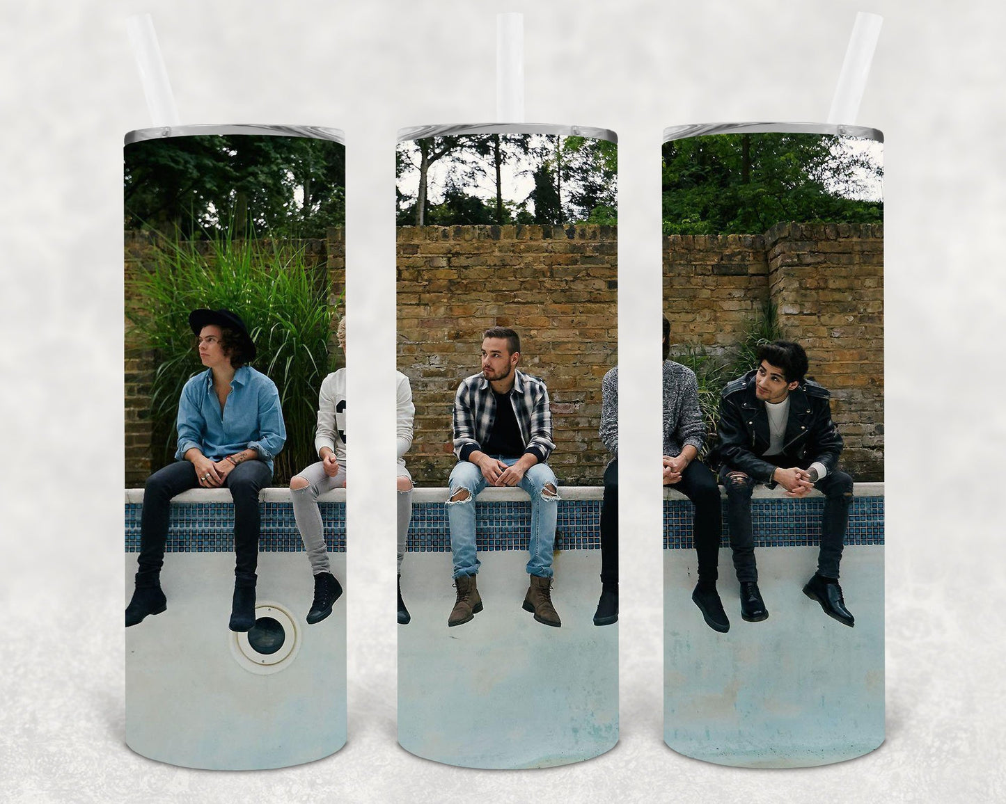 One Direction 20 Oz Skinny Tumbler