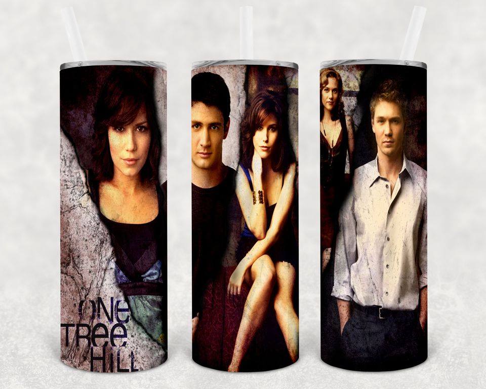 One Tree Hill 20 Oz Skinny Tumbler