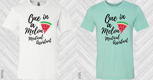 One In A Melon With Customized Job Graphic Tee Graphic Tee