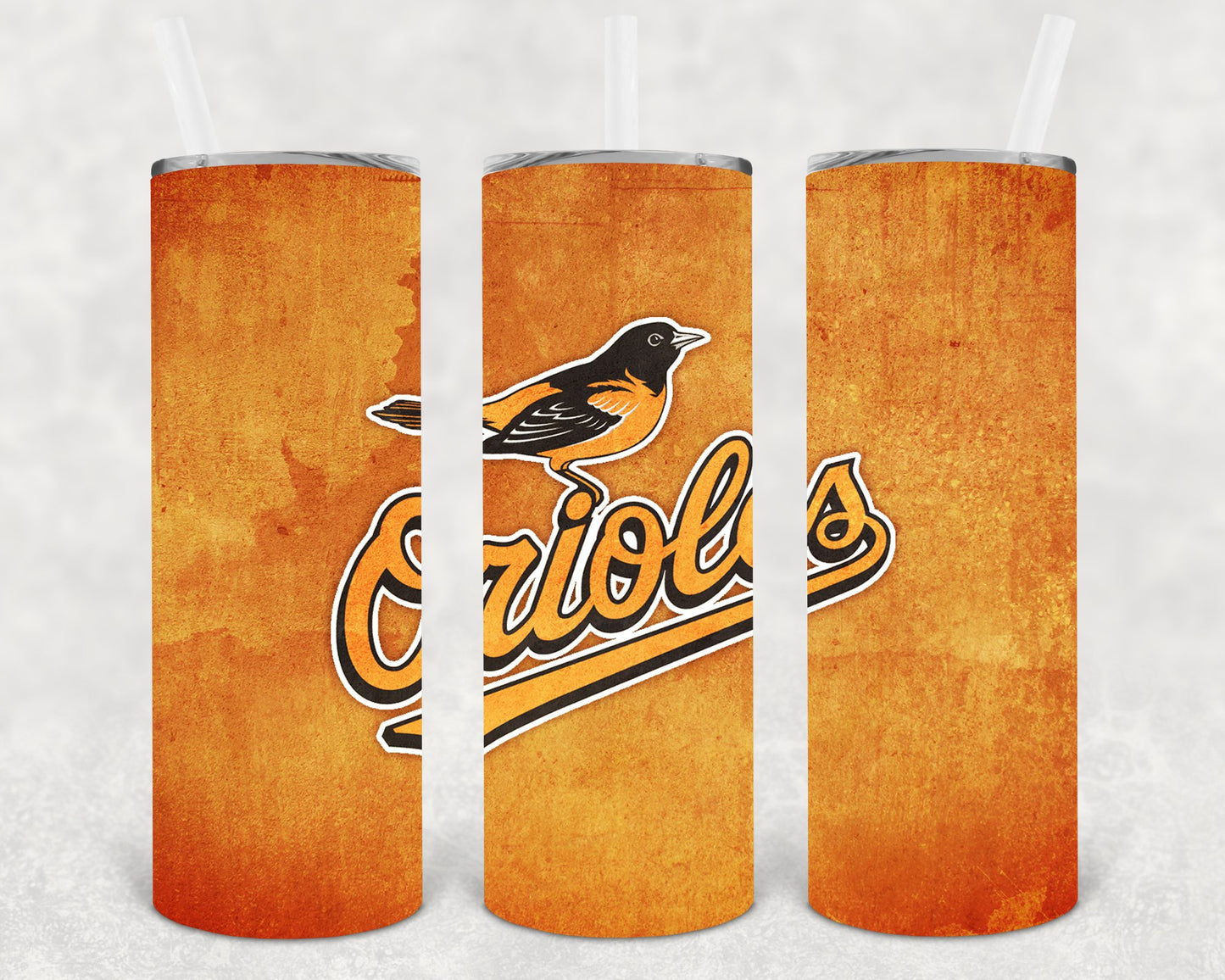 Orioles 20 Oz Skinny Tumbler