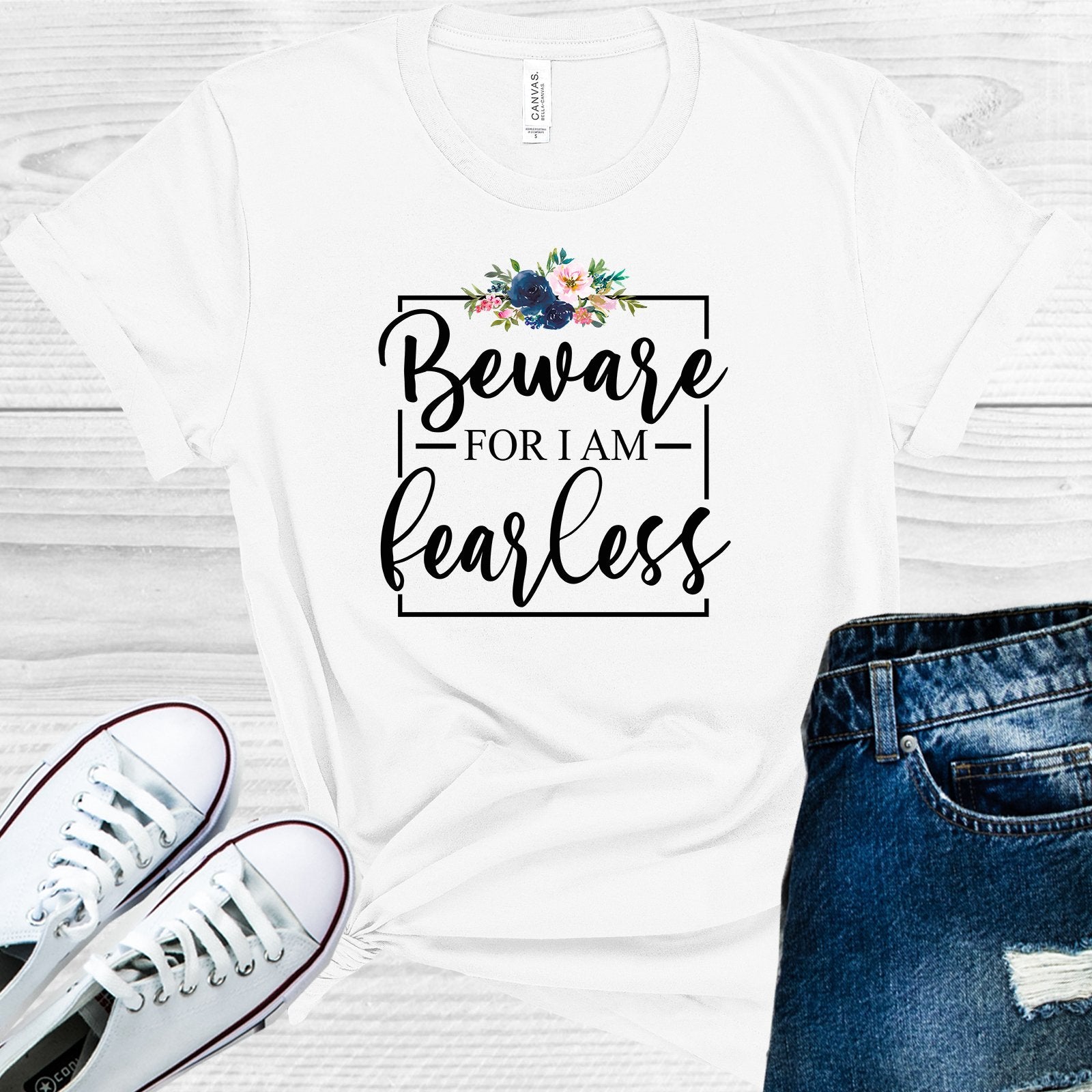 Beware For I Am Fearless Graphic Tee Graphic Tee