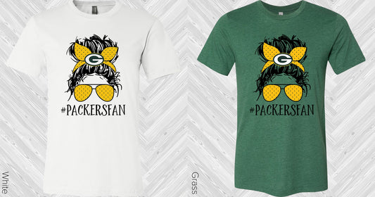 Packers Fan #packersfan Graphic Tee Graphic Tee