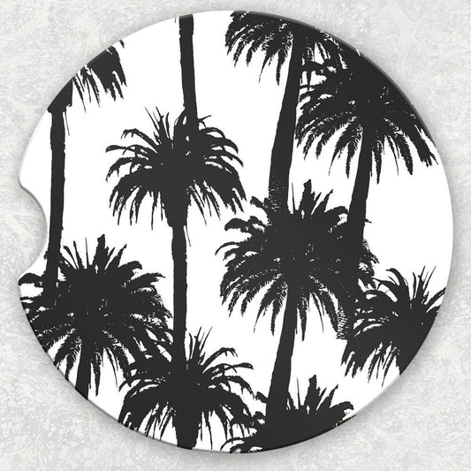 Car Coaster Set - Palm Trees