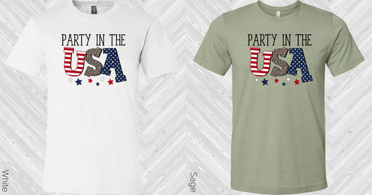 Party In The Usa Graphic Tee Graphic Tee