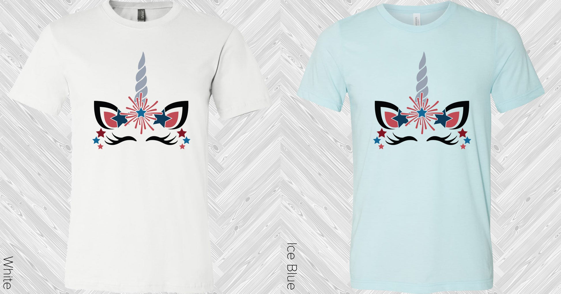 Patriotic Unicorn Graphic Tee Graphic Tee