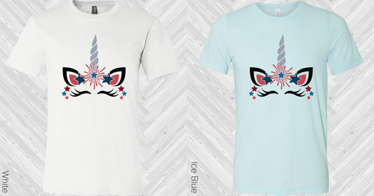 Patriotic Unicorn Graphic Tee Graphic Tee