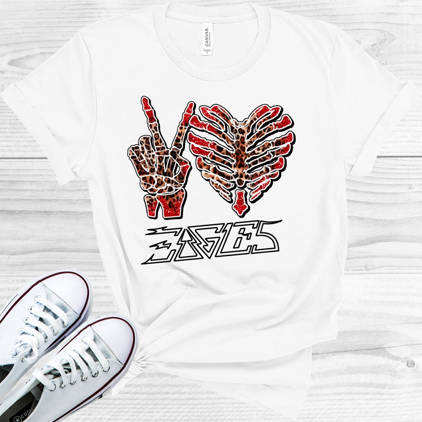 Peace Love Eagles Graphic Tee Graphic Tee