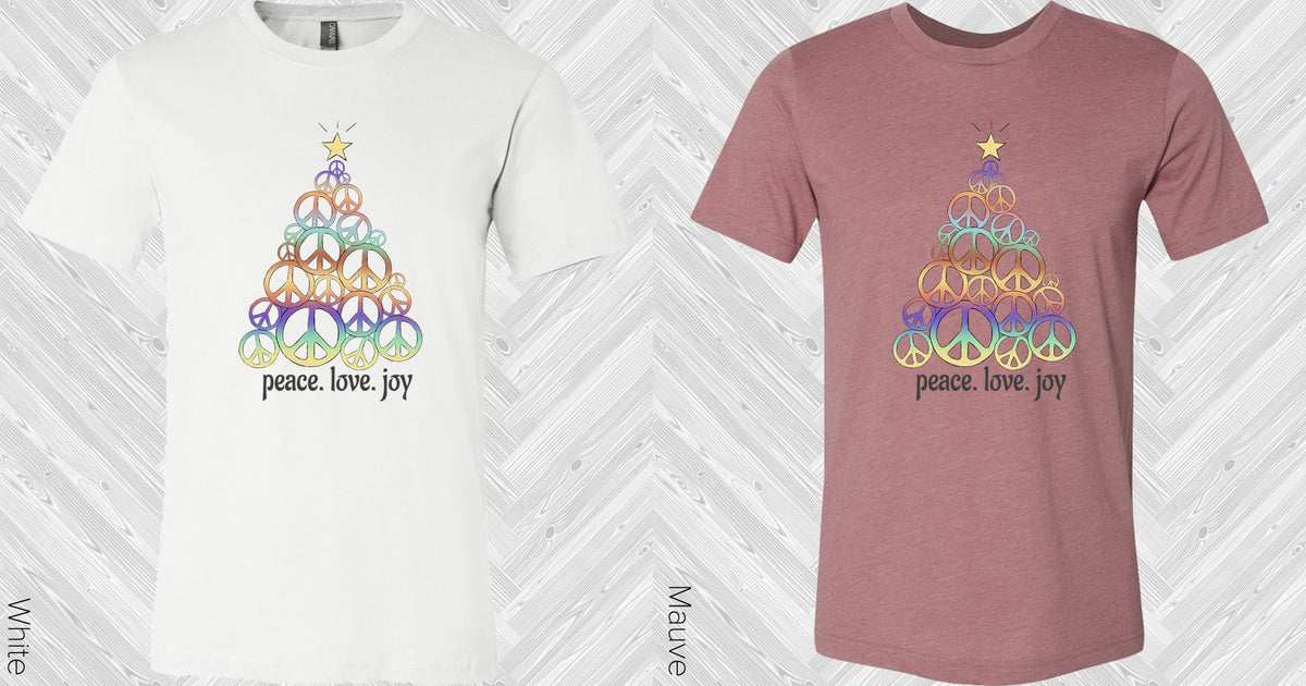 Peace Love Joy Graphic Tee Graphic Tee