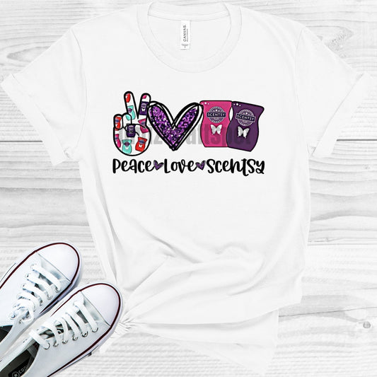 Peace Love Scentsy Graphic Tee Graphic Tee