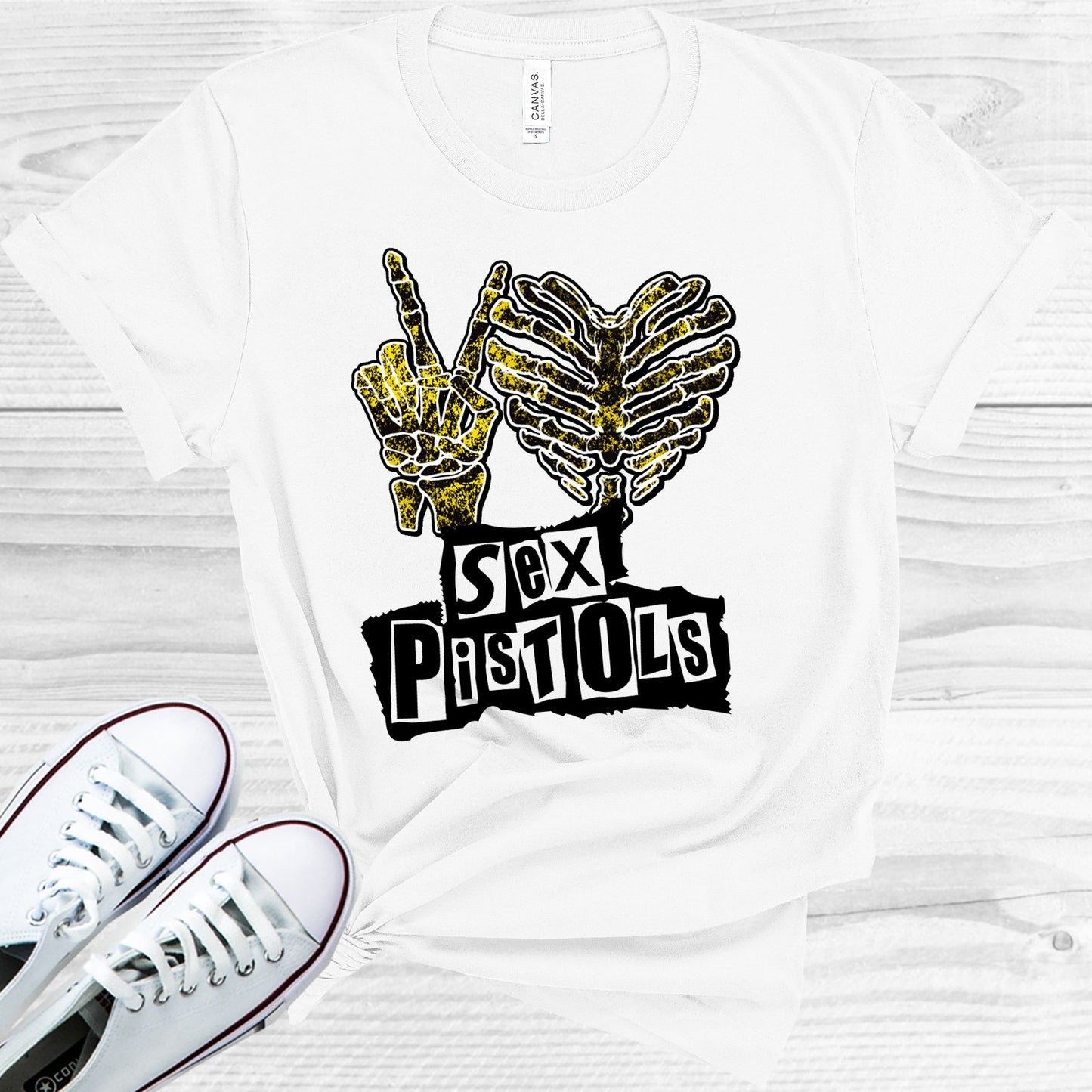 Peace Love Sex Pistols Graphic Tee Graphic Tee