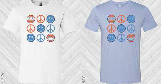 Peace And Happiness Graphic Tee Graphic Tee