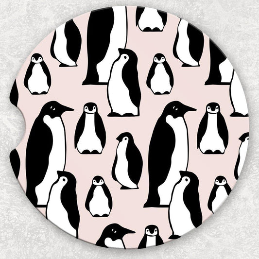 Car Coaster Set - Penguins