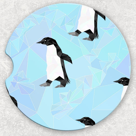 Car Coaster Set - Penguins