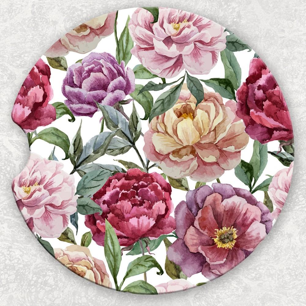 Car Coaster Set - Peony