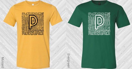 Photographer Subway Art Graphic Tee Graphic Tee