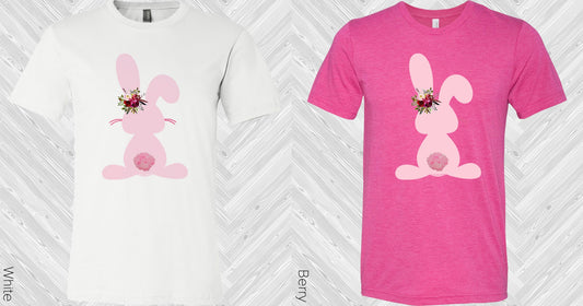 Pink Bunny Graphic Tee Graphic Tee