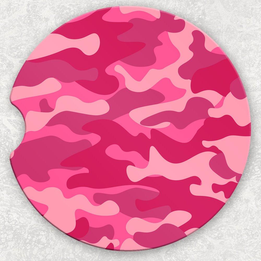 Car Coaster Set - Pink Camo