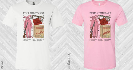 Pink Nightmare Graphic Tee Graphic Tee