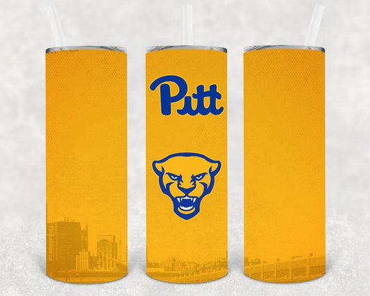 Pitt 20 Oz Skinny Tumbler