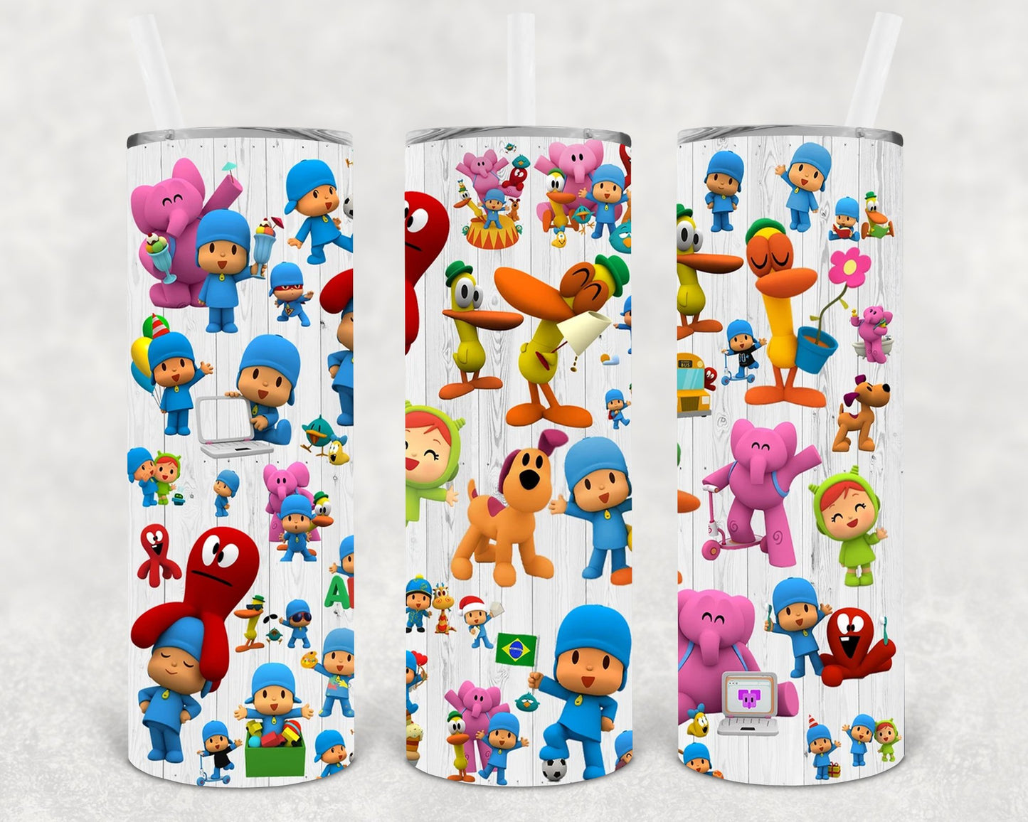 Pocoyo 20 Oz Skinny Tumbler