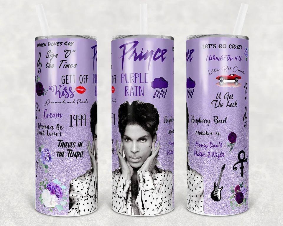 Prince 20 Oz Skinny Tumbler