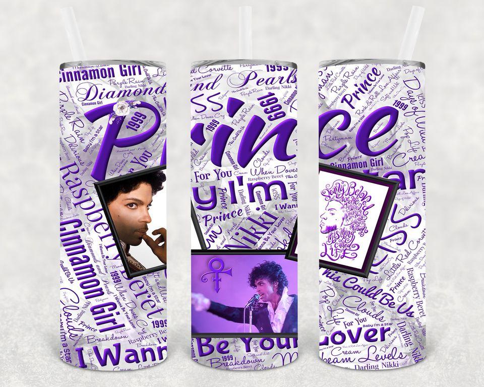 Prince 20 Oz Skinny Tumbler