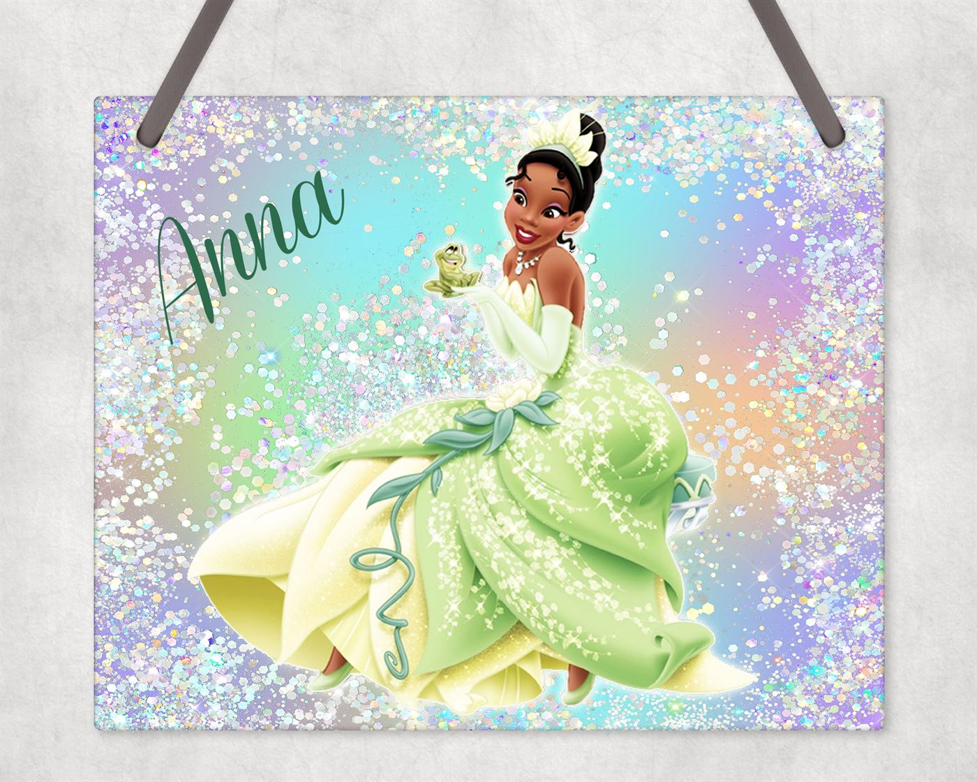 Princess And The Frog Wall Sign Hanging