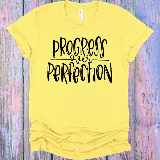 Progress Over Perfection Graphic Tee Graphic Tee