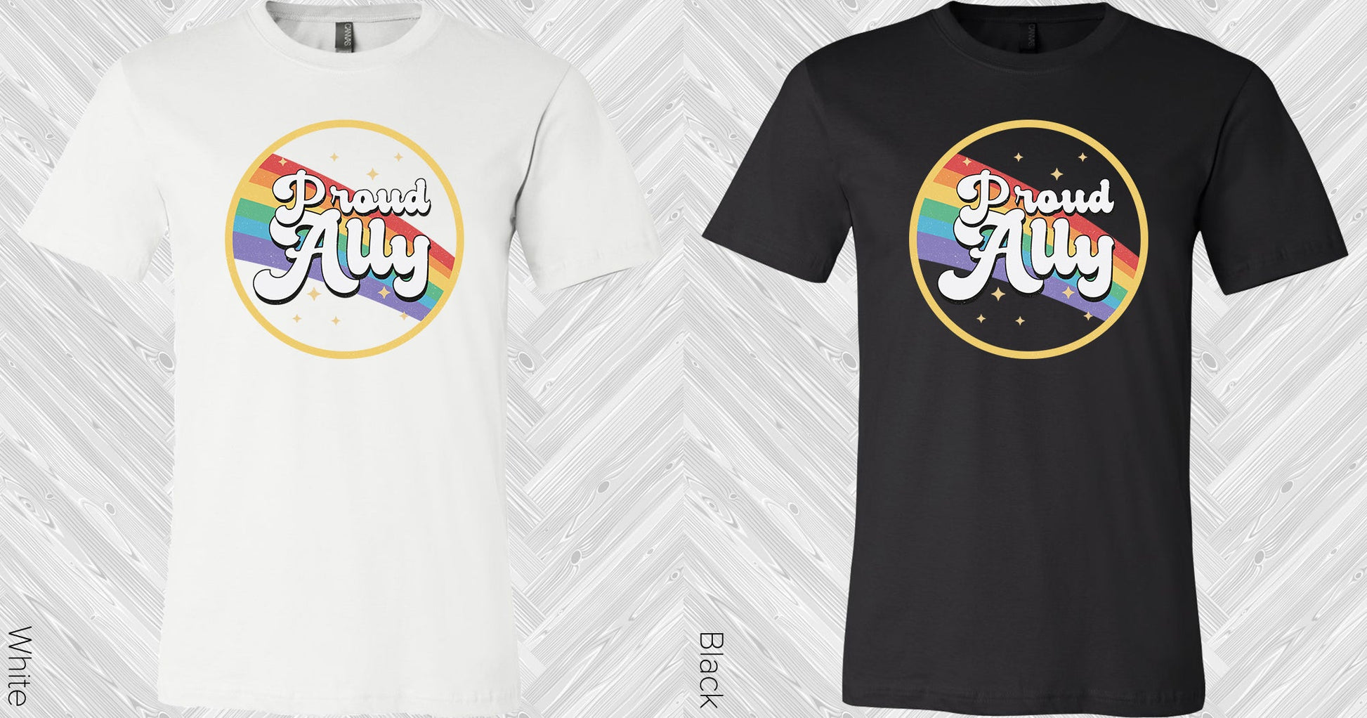 Proud Ally Graphic Tee Graphic Tee