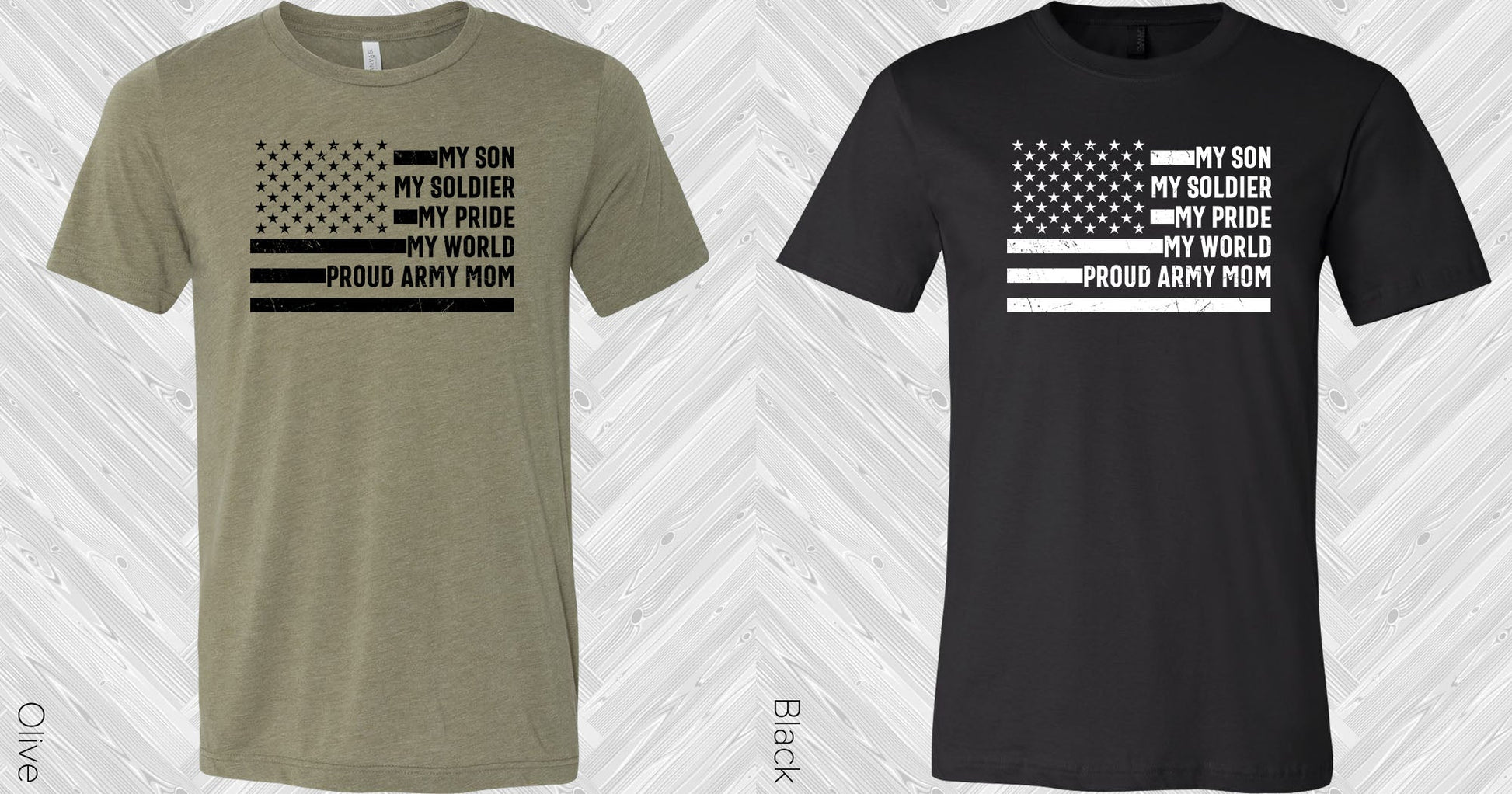 Proud Army Mom Graphic Tee Graphic Tee