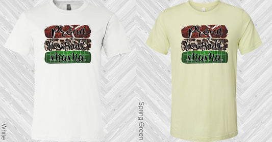 Proud Football Mama Graphic Tee Graphic Tee