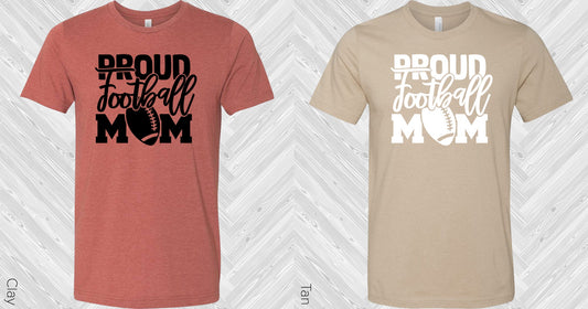 Proud Football Mom Graphic Tee Graphic Tee