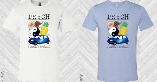 Psych Graphic Tee Graphic Tee