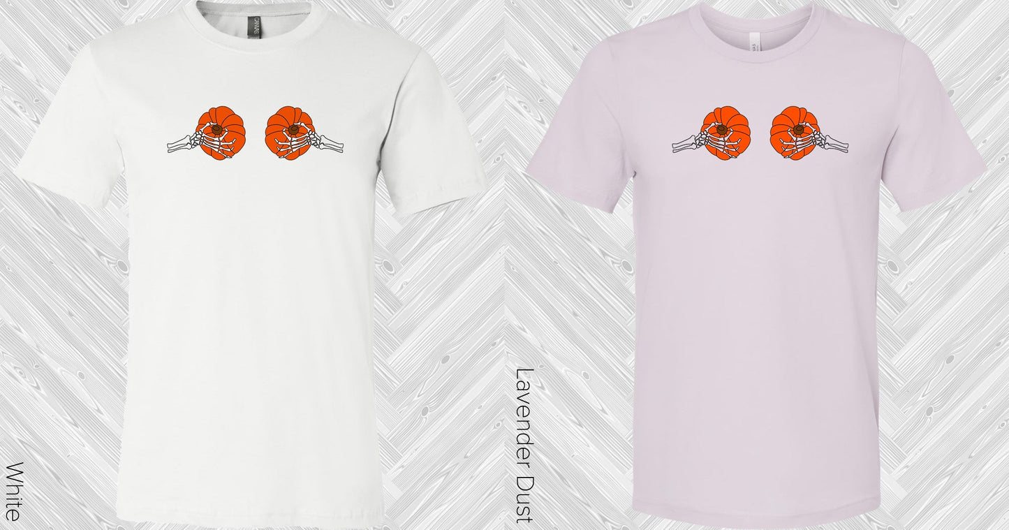 Pumpkin Boobs Graphic Tee Graphic Tee