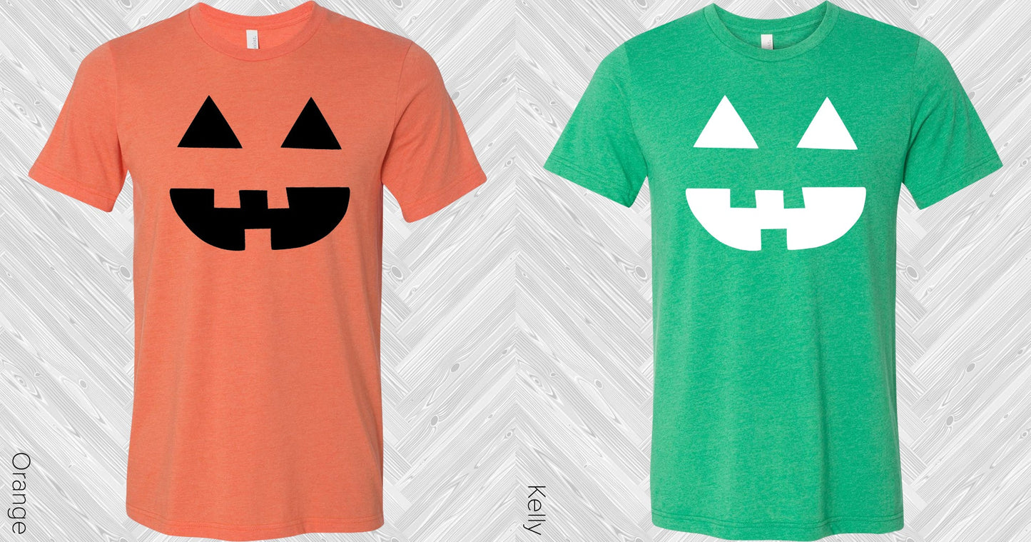 Pumpkin Face Graphic Tee Graphic Tee