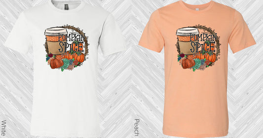 Pumpkin Spice Gives Me Life Graphic Tee Graphic Tee
