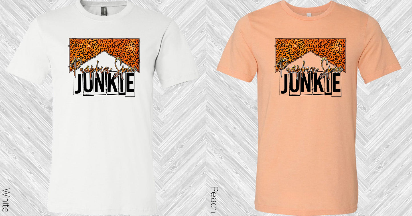 Pumpkin Spice Junkie Graphic Tee Graphic Tee