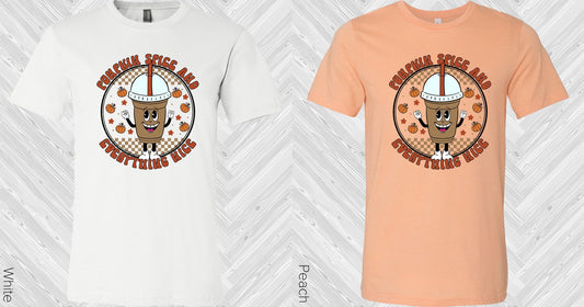Pumpkin Spice And Everything Nice Graphic Tee Graphic Tee